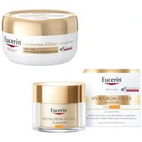 Eucerin Hyaluron-Filler + Elasticity Anti Age Straffende Körpercreme + Tagescreme LSF 30 Set 1 Sparset