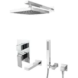 PaulGurkes Unterputz Wannen Set mit Regendusche