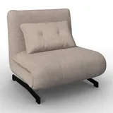 Schlafsessel Luna Beige Bouclé