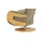 HIMOLLA Relaxsessel 7818 Leder 75 x 108 x 84 cm Beige elektrisch