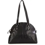 Spikes & Sparrow Shopper, echt Leder schwarz