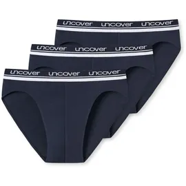 SCHIESSER Slip Schwarz / Dunkelblau 3XL 6er Pack