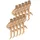 NUR DIE Feinstrumpfhose Transparent 10 Paare Beige L-XL
