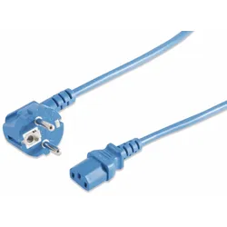 S-IMPULS Kaltgerätekabel, blau, 5 m