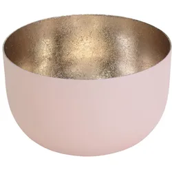 Madras Windlicht S blush/gold
