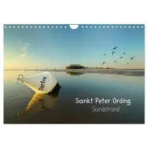 Calvendo Sankt Peter Ording Sandstrand (Wandkalender 2026 DIN A4 quer), CALVENDO Monatskalender:
