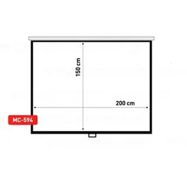 Maclean Brackets Maclean MC-594 100" 3:4
