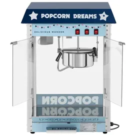 Royal Catering Popcornmaschine - blau