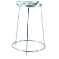 Hardwex Müllsackständer mit Metalldeckel, 120 l