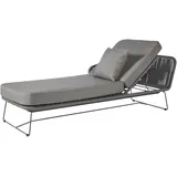 Diamond Garden Milos Daybed 7-tlg. Dunkelgrau