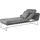 Diamond Garden Milos Daybed 7-tlg. Dunkelgrau