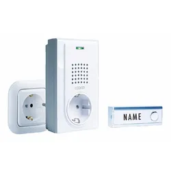 m-e Funkklingel Set mit Namensschild, Nachfolger 41100