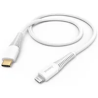 Hama 00183309 Lade-/Datenkabel, USB-C/Lightning, 1, 5 m, Weiß