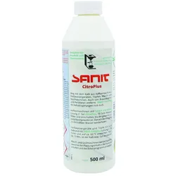 Sanit Citro-Plus Entkalker auf Zitronensäurebasis für Haushaltsgeräte, 500 ml Flasche 3005