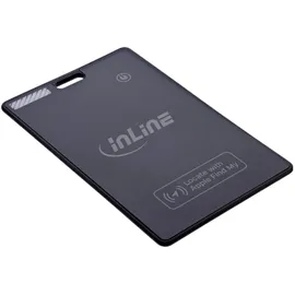 InLine Wallet Finder, smarte Karte für die Geldbörse, Qi-Aufladung,100mAh, IPX5