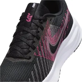 Nike Run Defy Road Damen schwarz, Größe 40 1⁄2 - black/elemental pink-hyper pink 40.5