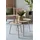 Leitmotiv Beistelltisch, Grau, Metall, Oval, 44x43x44 cm, CE, Wohnzimmer, Wohnzimmertische, Beistelltische
