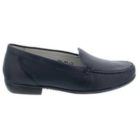 Waldläufer Waldläufer Hina, Mokassin, Hirschleder (Glattleder), notte, Weite H 43 Slipper blau 41 EU