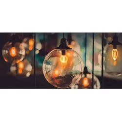 Aigostar 20w E27 Filament Retro Vintage Nostalgie Leuchtmittel in verschiedene Modelle G95 - Ø 95mm