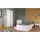 Parisot Pirouette 90 x 200 cm Weiss/Rosa