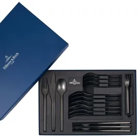 Villeroy & Boch Manufacture Rock 20-tlg. schwarz