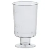 Papstar 20 Stiel-Gläser für Schnaps, PS 4 cl Ø 3,8 cm · 6,3 cm glasklar einteilig