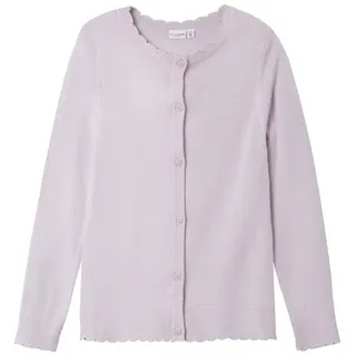 NAME IT Strickjacke - Lila - 122/128