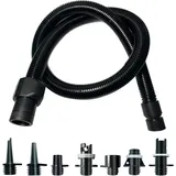 Sup Pumpe Adapter Kit, Aufblasbares Boot Sup Pumpe Luftschlauch mit 7 Luftventil Düsen Elektrische Sup Luftpumpe Zubehör Ersatzteile für Aufblasbares Stand Up Paddle Board Schlauchboote Zelt Pool