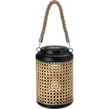 PROGARDEN Solar Laterne Metall/poly 23xø15cm