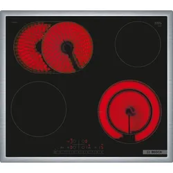 60 cm Glaskeramik Kochfeld/Herdplatte 4 Zone(n) Serie 6 PKN645FP2E autarkes 