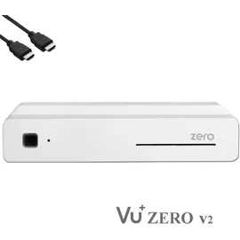 VU+ Zero Linux Full HD Sat Receiver - Weiss + 300 Mbits Wifi Stick