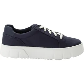 Timberland Low LACE UP Sneaker, Laurel Court Navy Canvas, 7,5