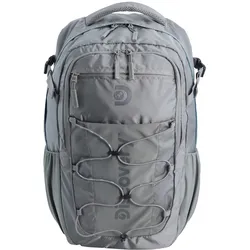 Sportrucksack DISCOVERY "Outdoor", Gr. B/H/T: 31cm, grau, Nylon, Rucksäcke, aus robustem Nylon-Material