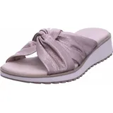 CAPRICE Pantolette Leder sportlich gekreuzte Riemen Keilabsatz 9-27202-42, Größe:38 EU,