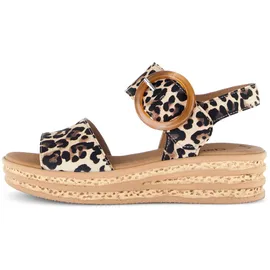 Gabor Plateau-Sandaletten Damen Beige 35