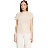 Betty & Co Strickpullover mit Struktur Beige 40