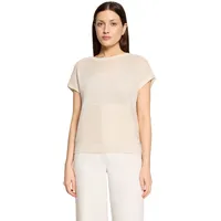 Betty & Co Strickpullover mit Struktur Beige 40