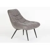 Dynamic24 Sessel XXL Kunstleder braun Relaxsessel Polstersessel Ohrensessel Loungesessel