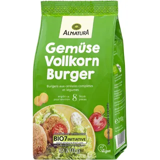 Alnatura Bio Trockenmischung Vollkorn-Burger 210,0 g, 1 St.