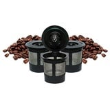 Kaffeefilter 3STK Kaffee Dauerfilter - Kaffeefilter für eine Tasse - Permanentfilter mit Gewebe aus Edelstahl - Eintassenfilter für die Reise und für Zuhause