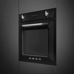 SOP6902S2PN Backofen mit Pyrolyse und Dampfunterstützung Victoria Design schwarz