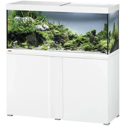 EHEIM vivaline 240 LED Aquarium mit Unterschrank weiß