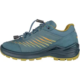 Lowa ZIRROX II GTX LO JR in petrol/senf 35