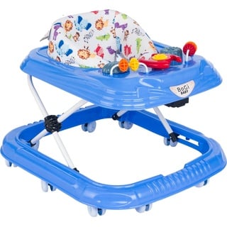 BoGi Lauflernwagen Gehfrei Lauflernhilfe Lauflernwagen Babywalker mit Spielset blau