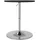 vidaXL Bartisch 60 x 60 x 90 cm Schwarz