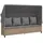 vidaXL Sonnenliege 59 x 0 x 25 cm Beige