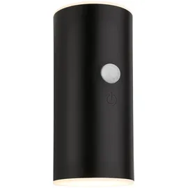 B.K.Licht Außenwandleuchte Akku 7x8,5x15,5 cm 700 lm Dimmbar Schwarz