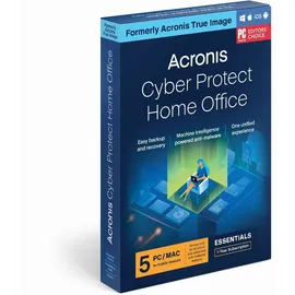 Acronis Cyber Protect Home Office Essentials ML 5 Geräte 12 Monate ML Win Mac Android iOS