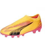 Puma Ultra Match LL FG/AG Fußballschuhe - Sun Stream Black-Sunset Glow, 38