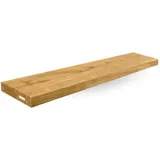 holz4home® Wandregal 120 x 0 x 0 cm Natur